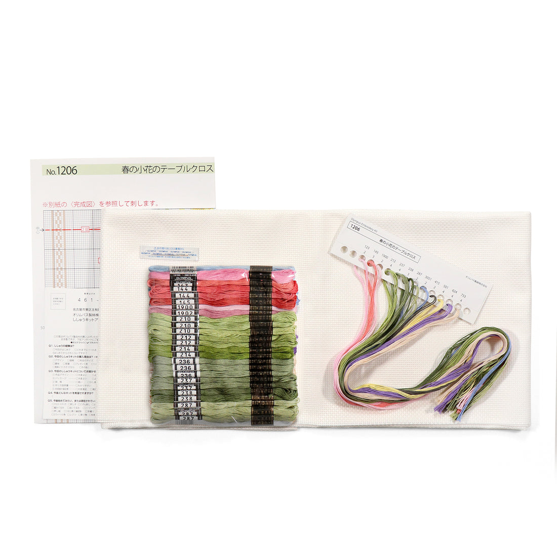 No.1206 Spring flower tablecloth