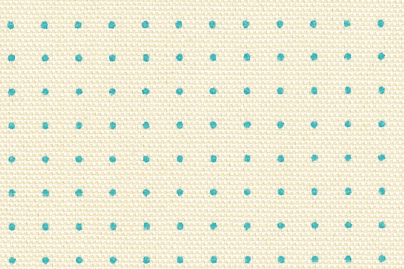 Sashiko cloth printed with dot pattern, roll