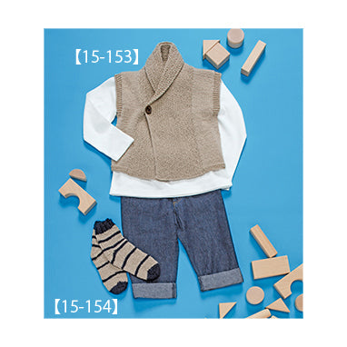 Milky Kids 2-piece set (vest & socks) pattern