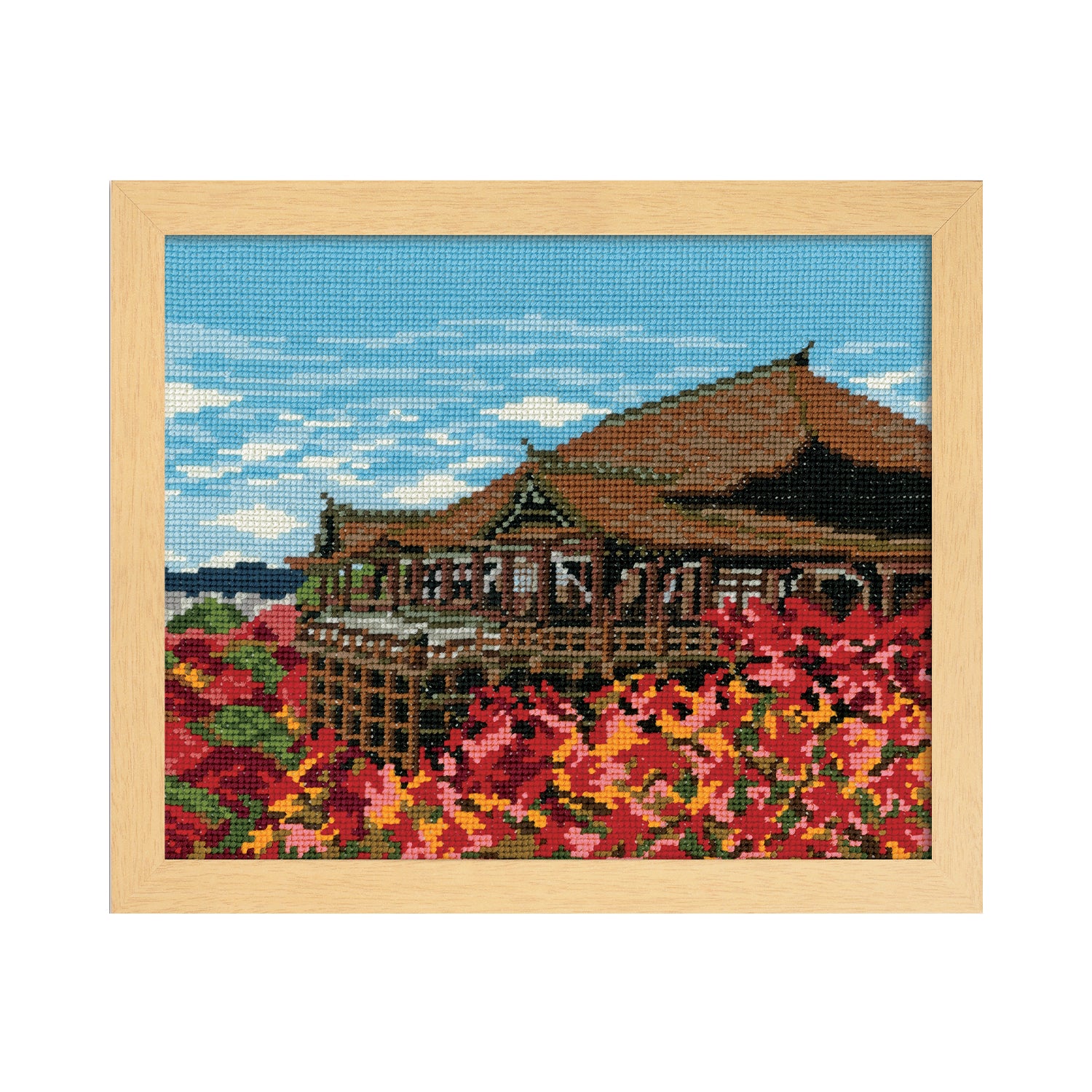 No.7461 紅葉と清水寺