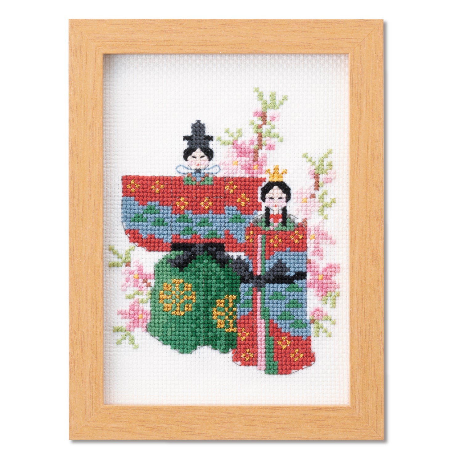 No.7543 3月 桃の花とお雛様