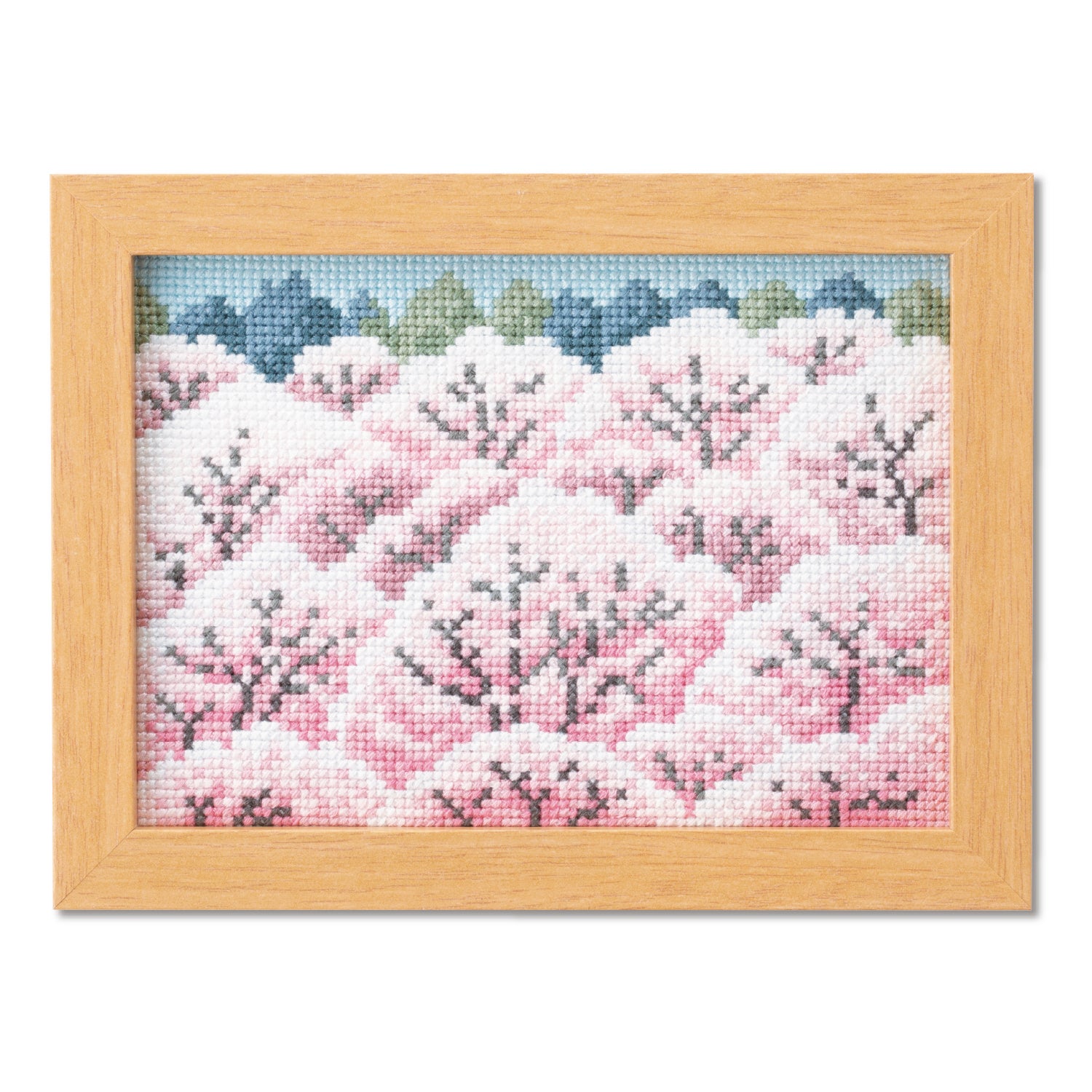 No.7544 4月 桜山景色