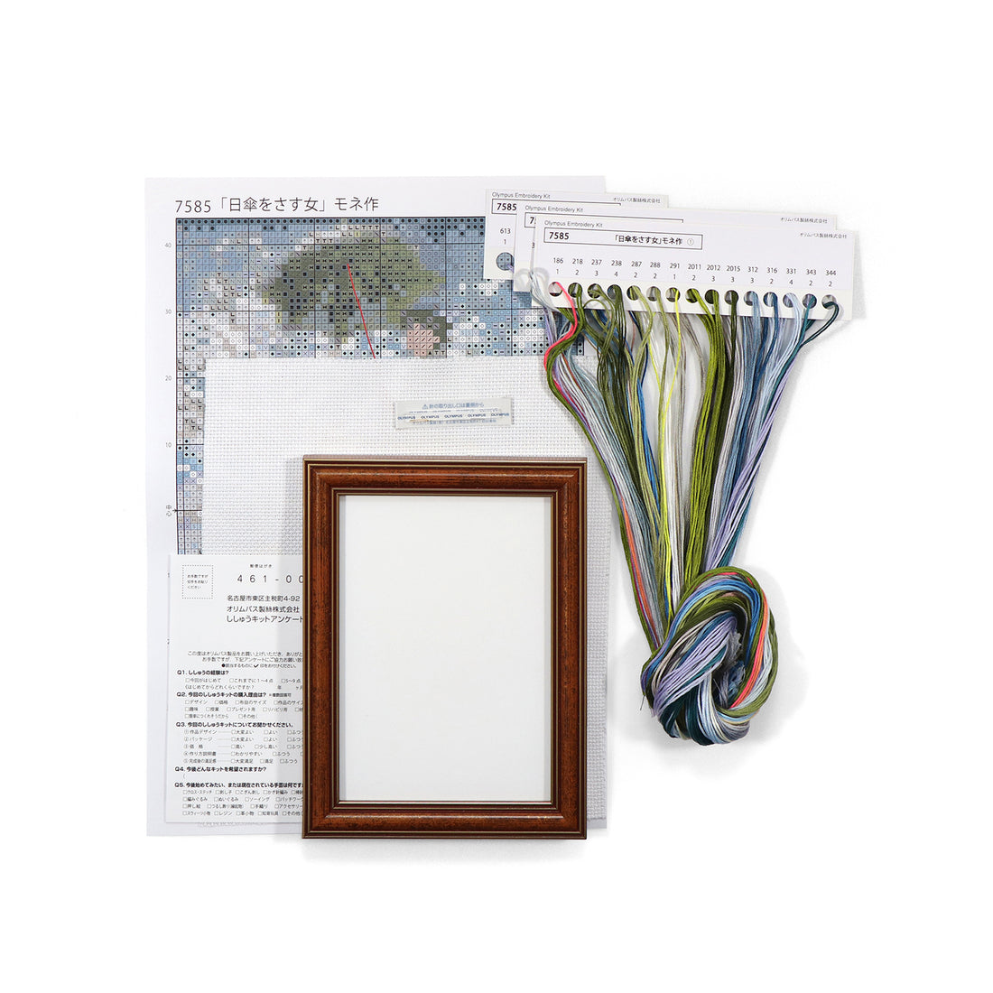 No.7585 "Woman with a Parasol" by Monet