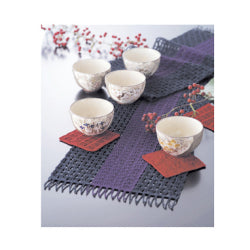 Flowing Water Pattern Table Runners & Coasters, Square Placemats & Triangle Coasters