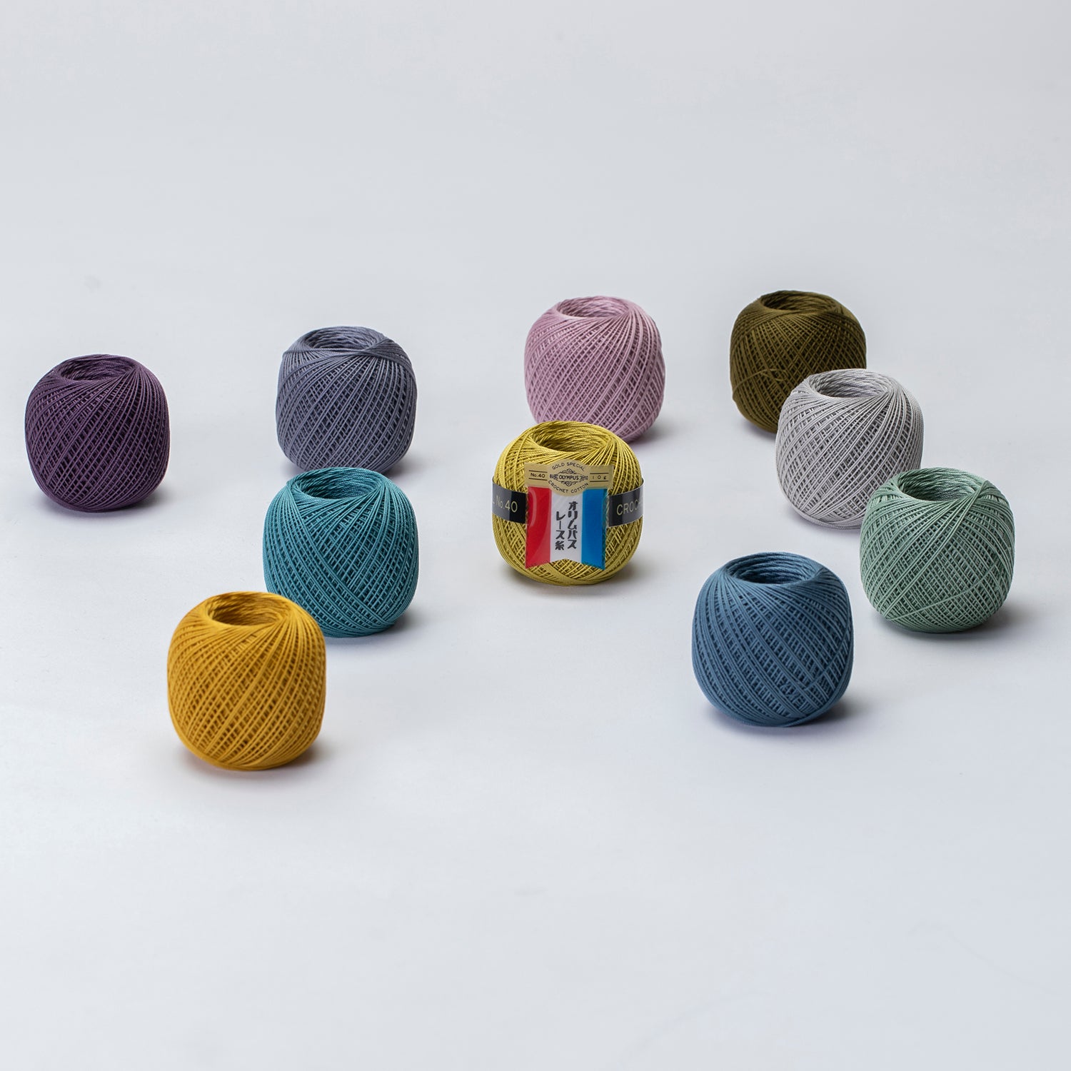 金票40番レース糸 10g玉巻