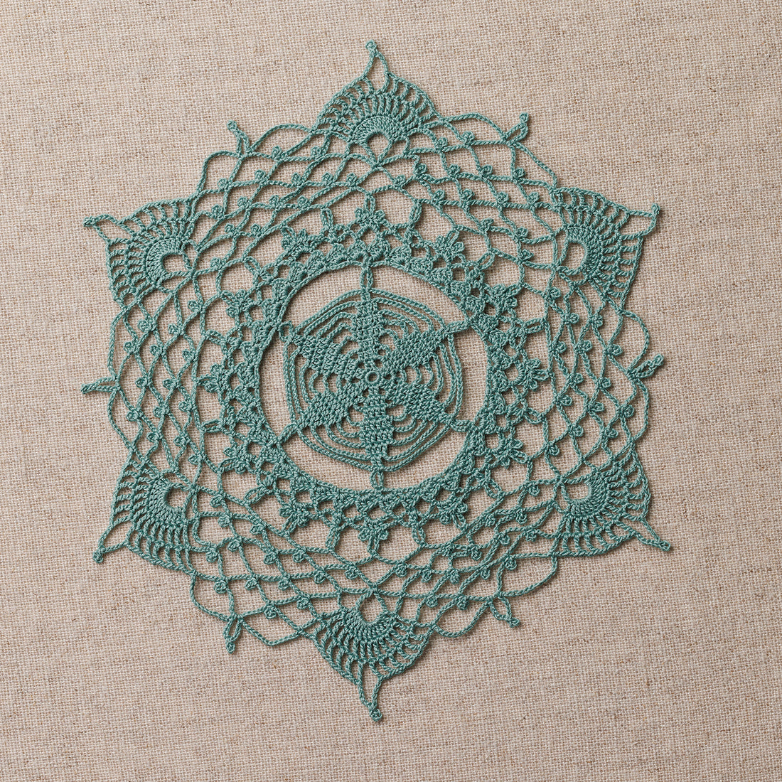 「睡蓮のドイリー」材料セット