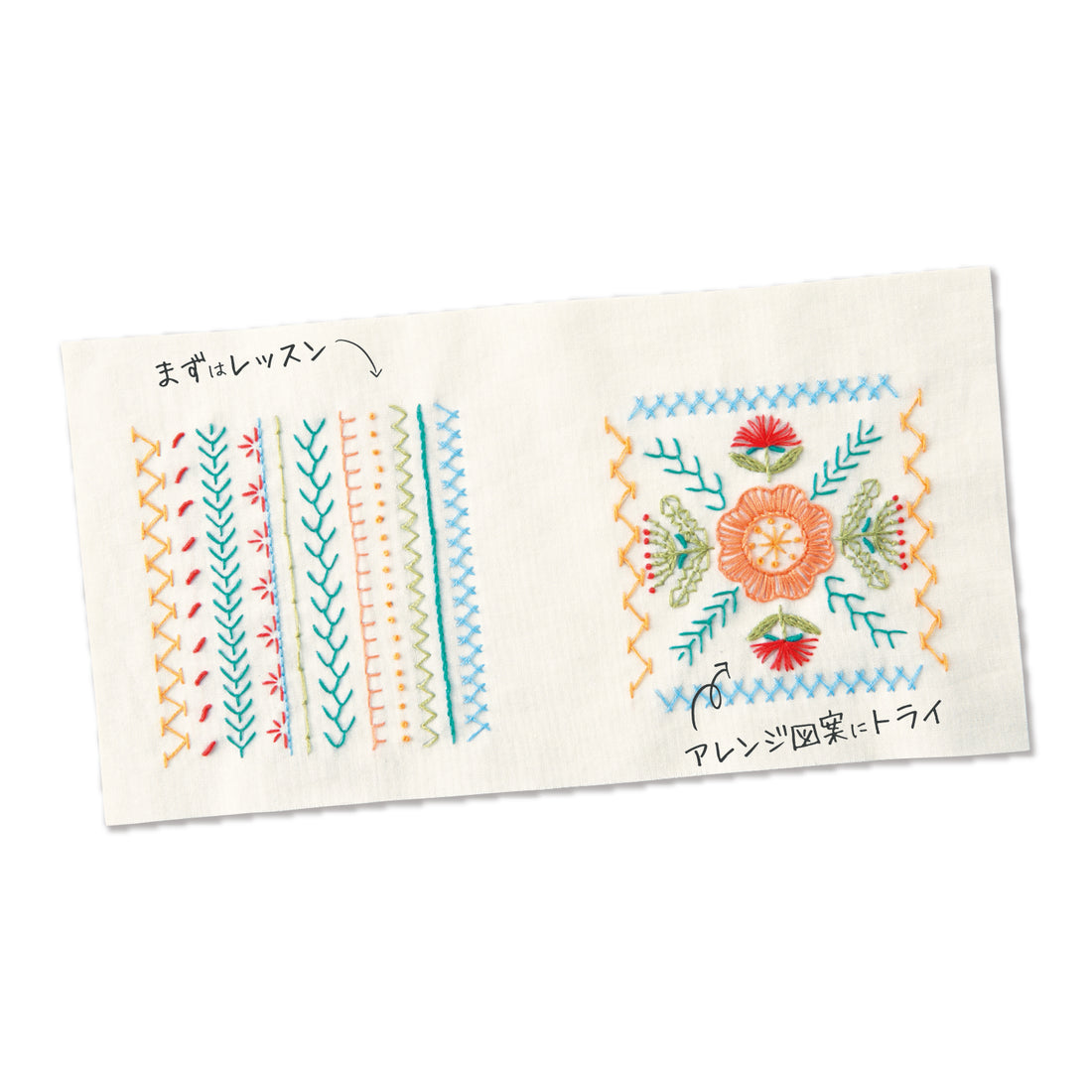 GARDEN PARTY(ガーデンパーティー) はじめてのフランス刺しゅう GP-K2 レッスンクロスLevel2