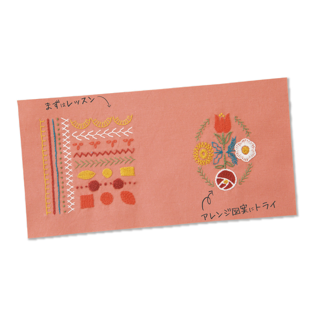 GARDEN PARTY(ガーデンパーティー) はじめてのフランス刺しゅう GP-K8 レッスンクロスLevel2