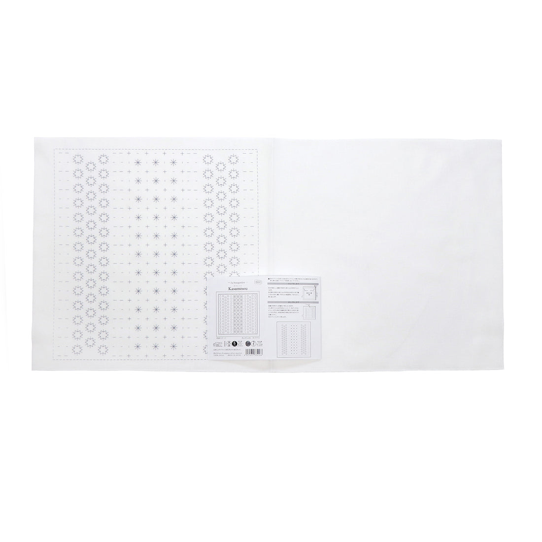 Sashiko sampler H-1113 Kasumisou (White)