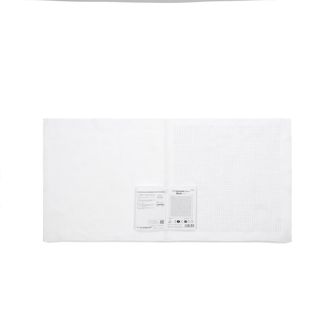 Sashiko Sampler H-1116 Block (White)