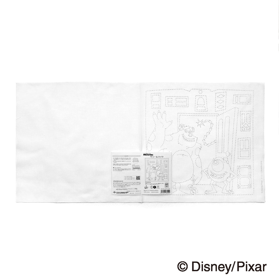 Flower Towel H-1131 Sulley & Mike (White)