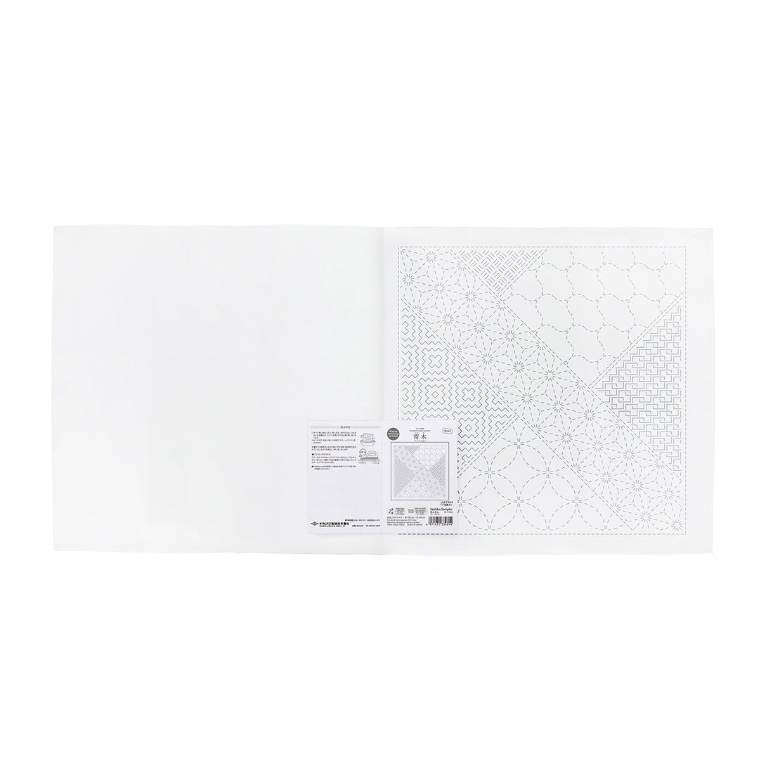 Sashiko Sampler H-1143 Yosegi (White)