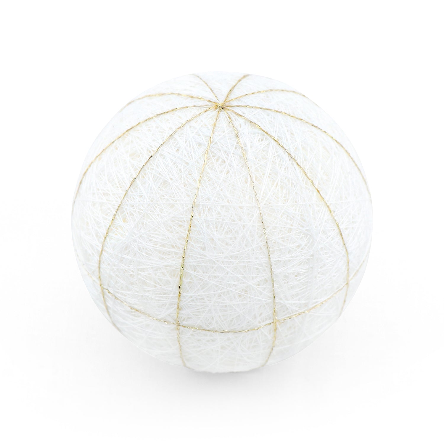 Pre-cut temari ball core