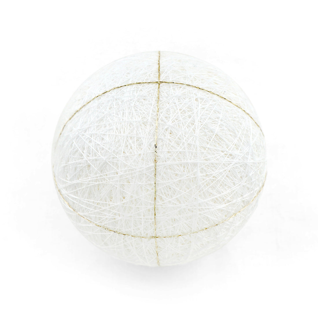 Pre-cut temari ball core