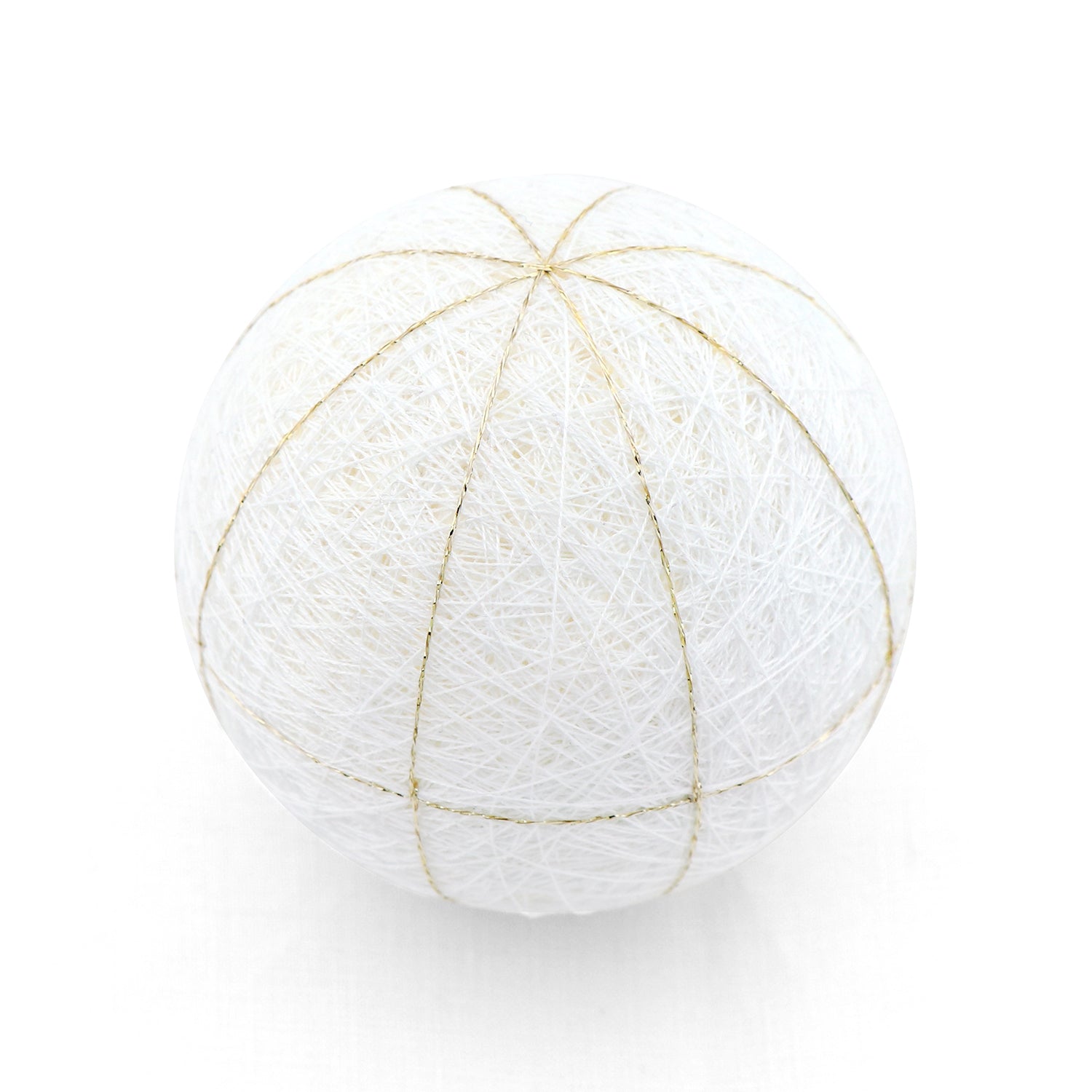 Pre-cut temari ball core