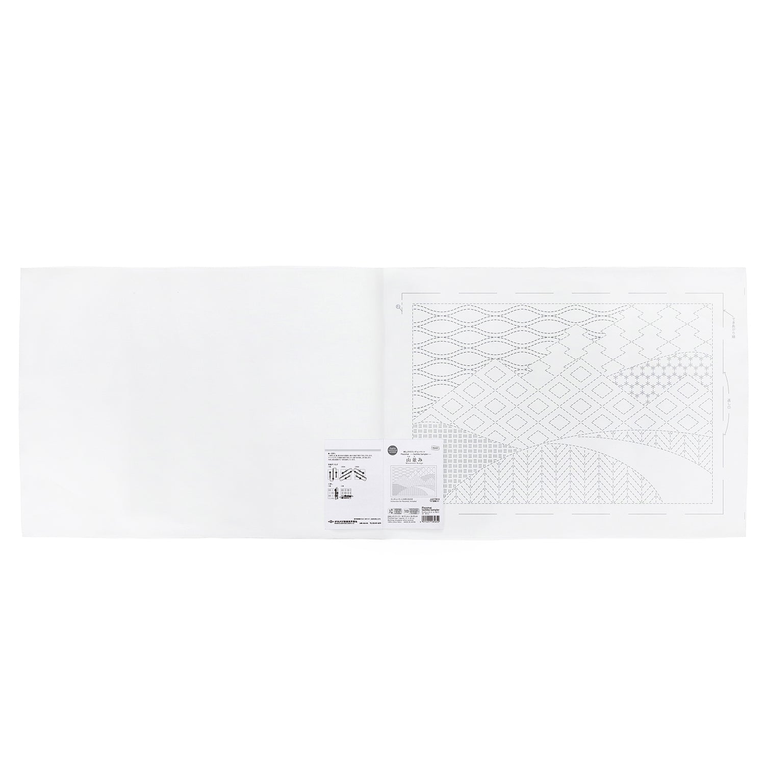 Placemat L-1011 MountainRange (White)