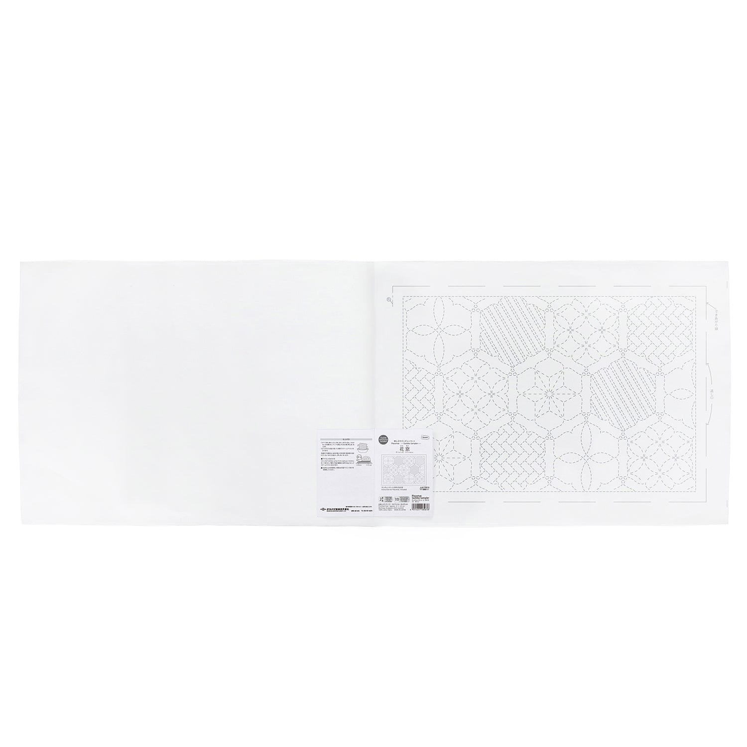 Placemat L-1013 FloralFrame (White)