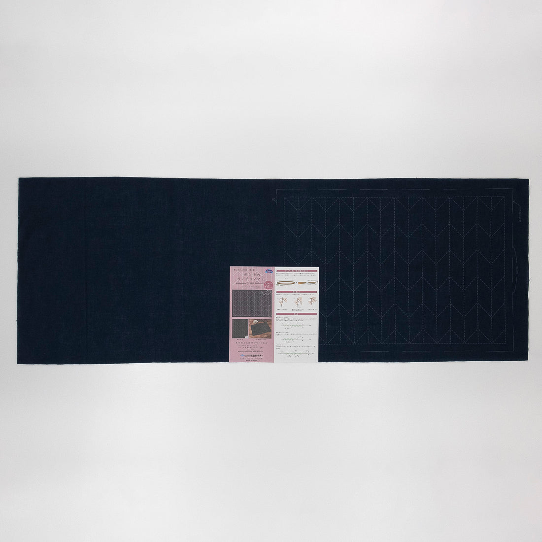 Placemat L-2002 Yabane(Arrow feather) (indigo)