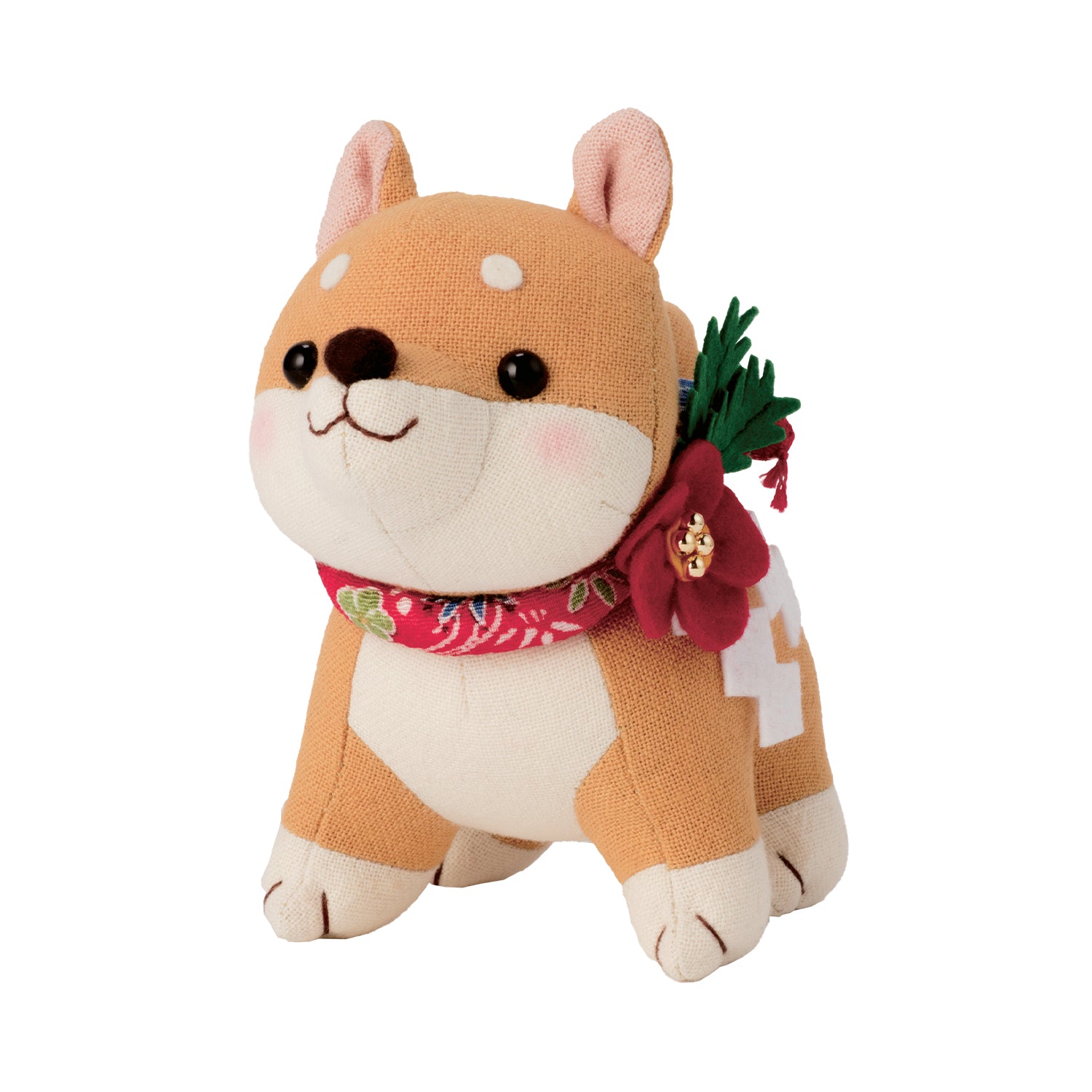 PA-755 福招き犬(茶柴)