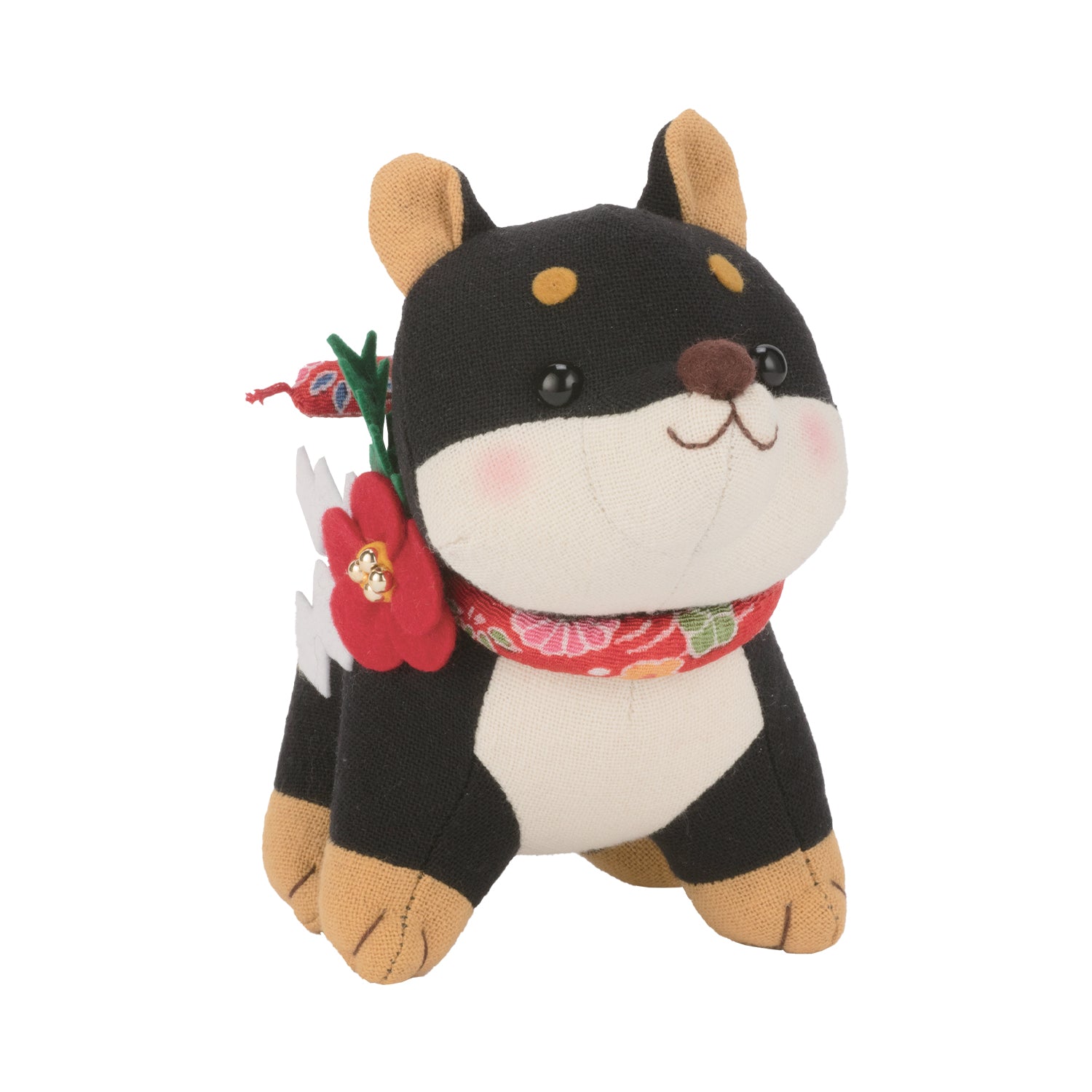 PA-756 福招き犬(黒柴)