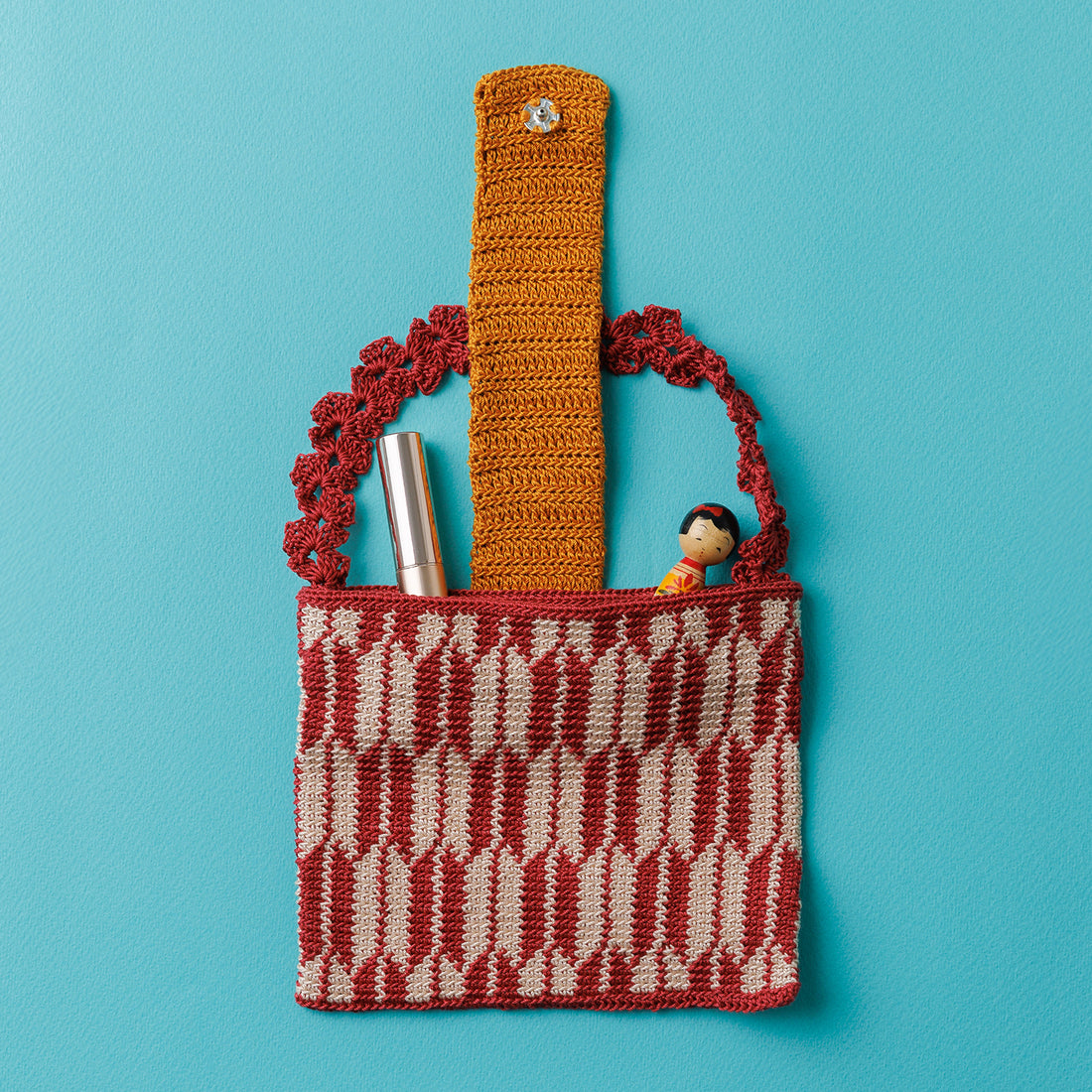 「女学生のリボンポーチ」材料セット