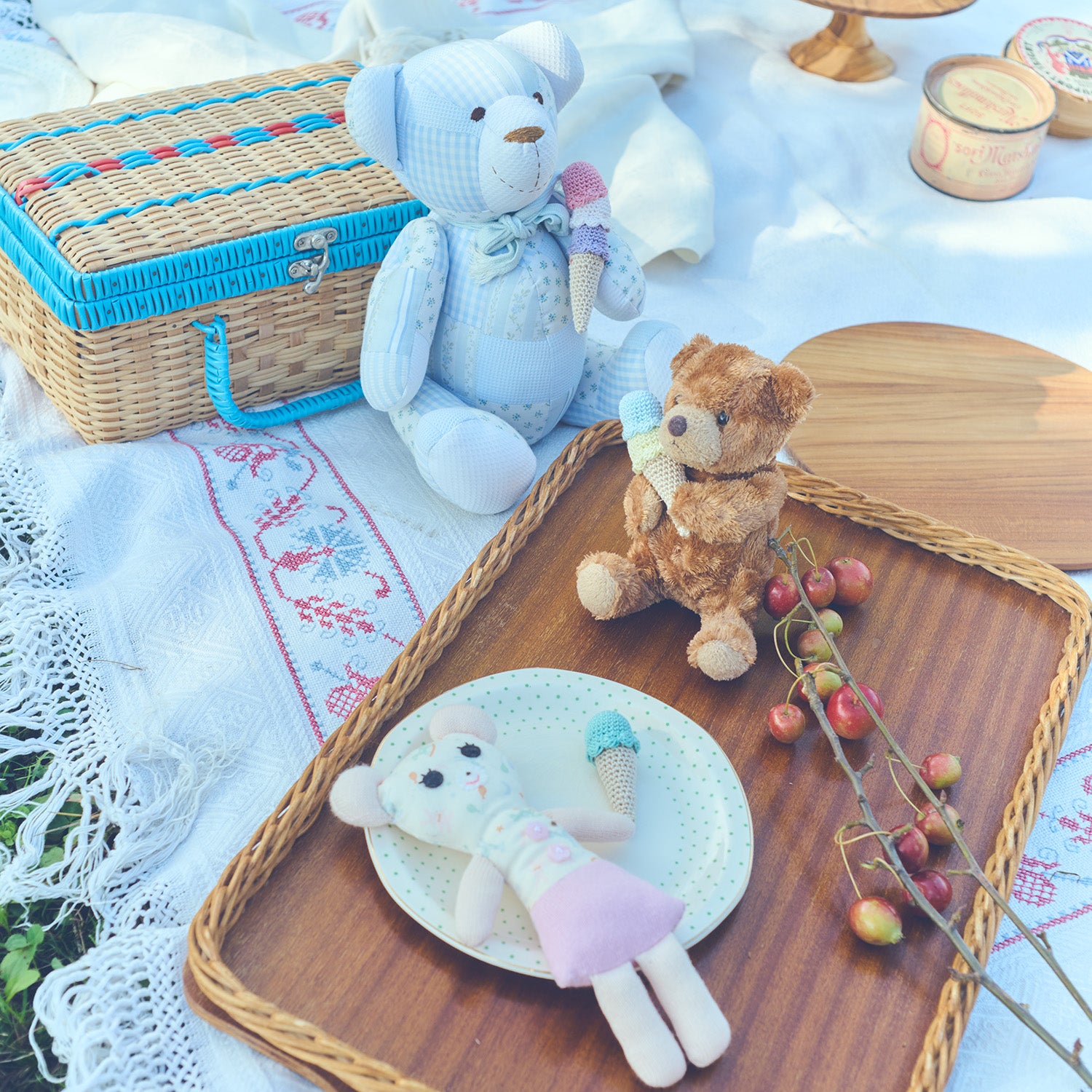 「ぬいのためのアイスのあみぐるみ」材料セット