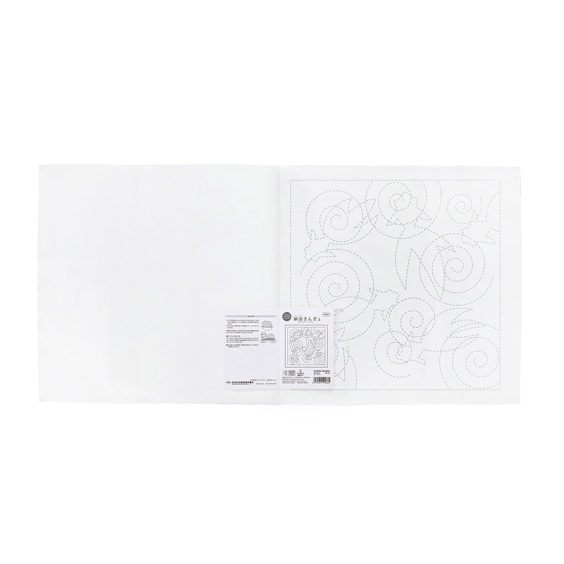 Sashiko Sampler 38 Goldfish (White)