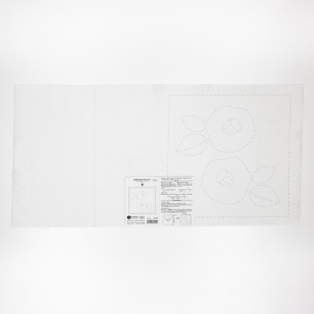 Sashiko Sampler 95 Camellia (White)