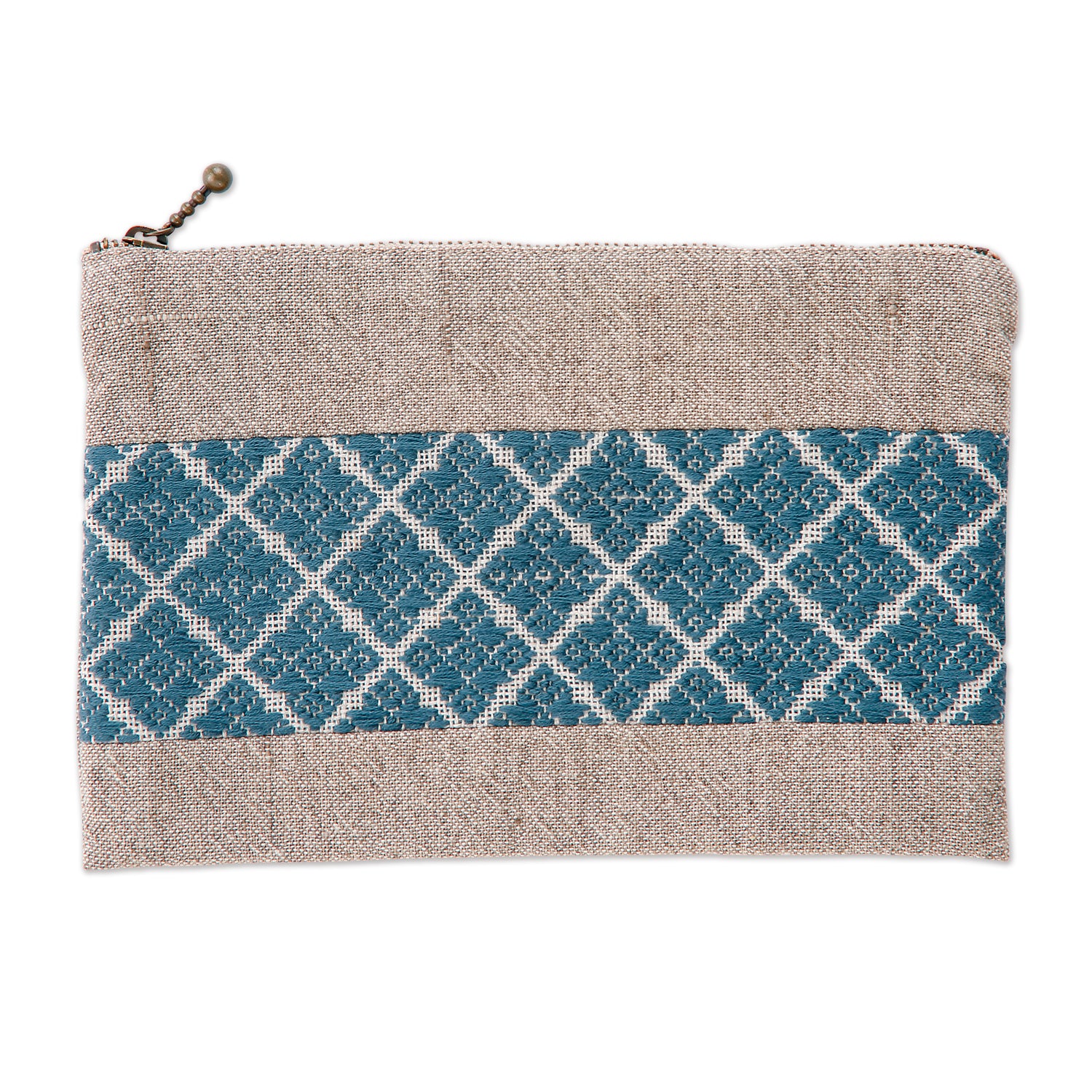 Kogin 100 Flat Pouch, Pine Needle Color