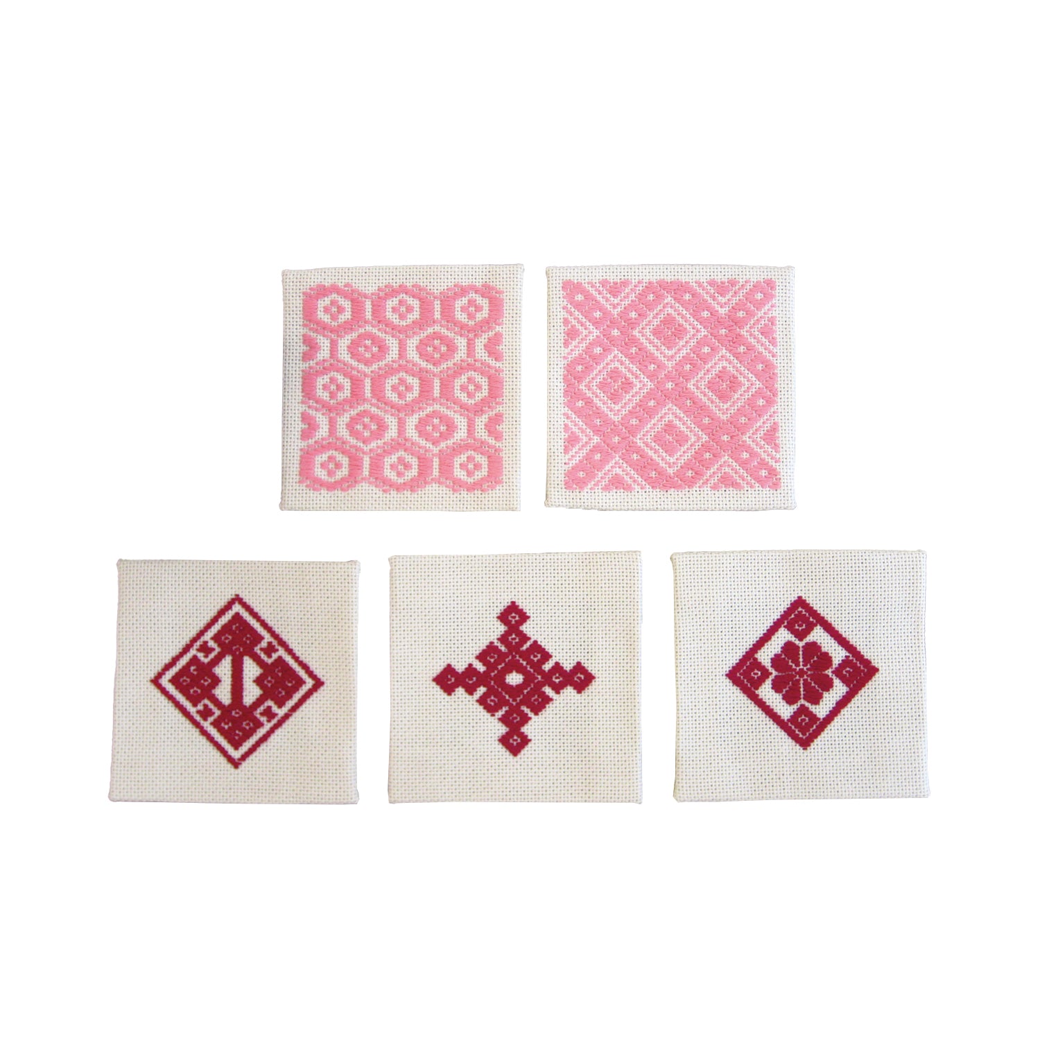 Kogin 12 Coaster (Beige)
