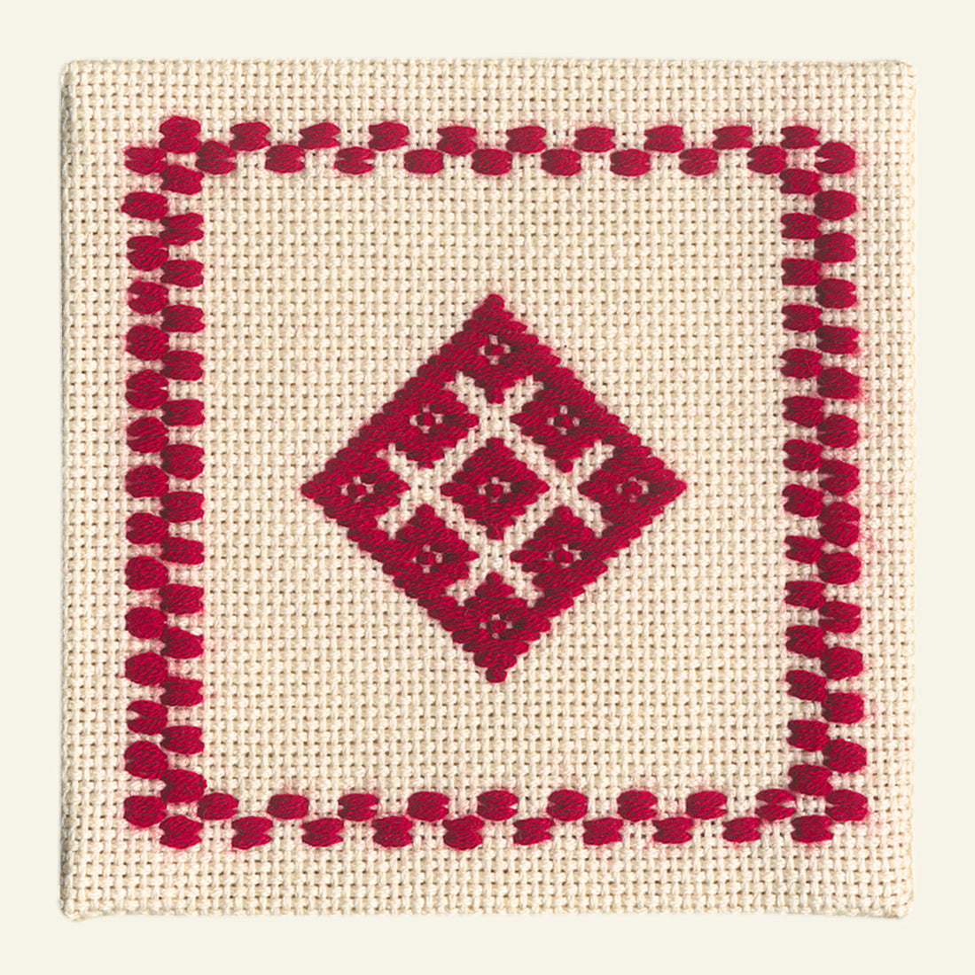 Kogin 18 Coaster (Red)