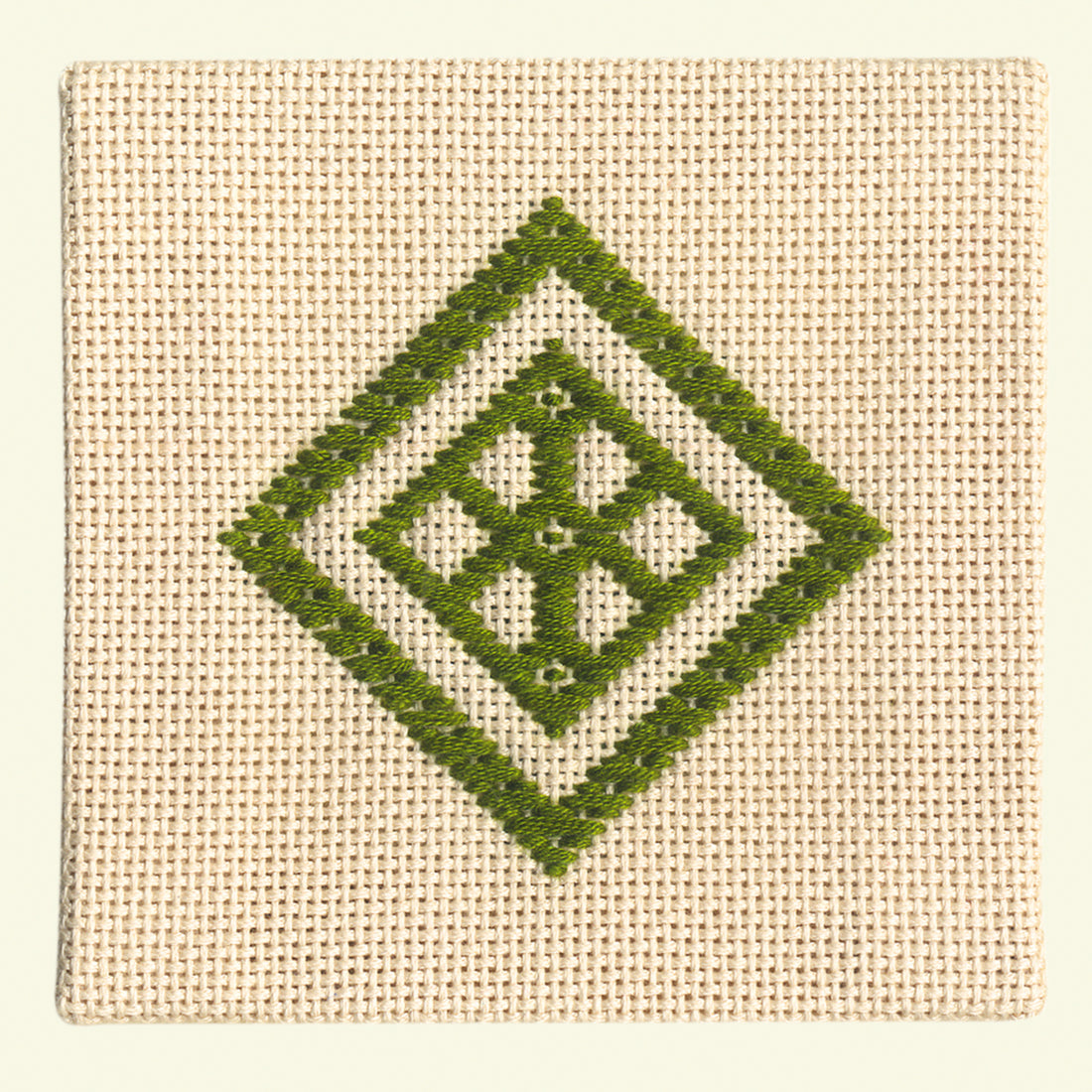 Kogin 19 Coaster (Green)