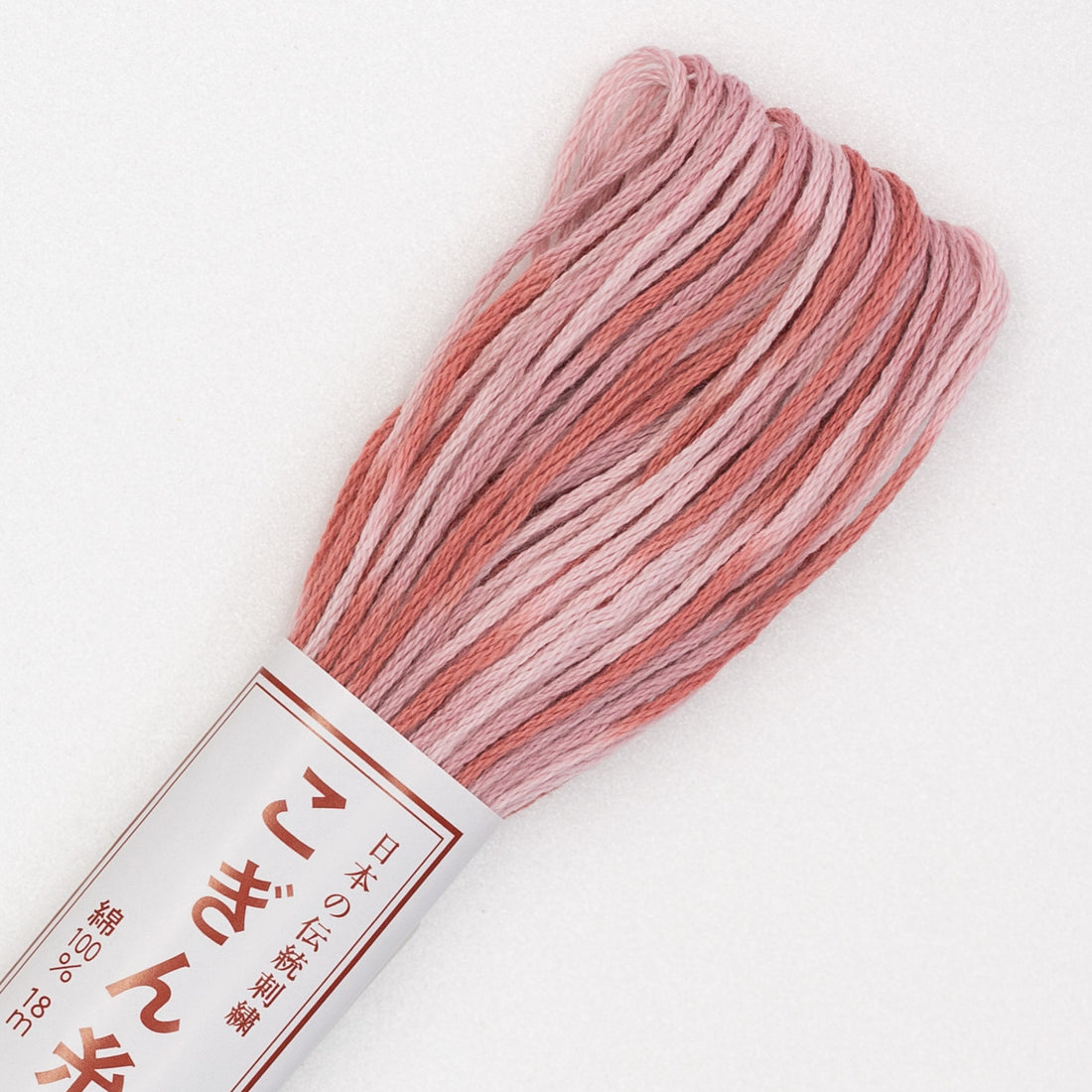 Kogin thread step dyeing