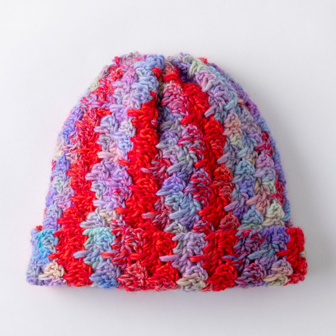 「パネル模様の帽子」材料セット