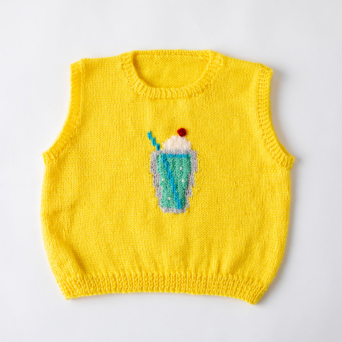 「クリームソーダのベビーベスト」材料セット