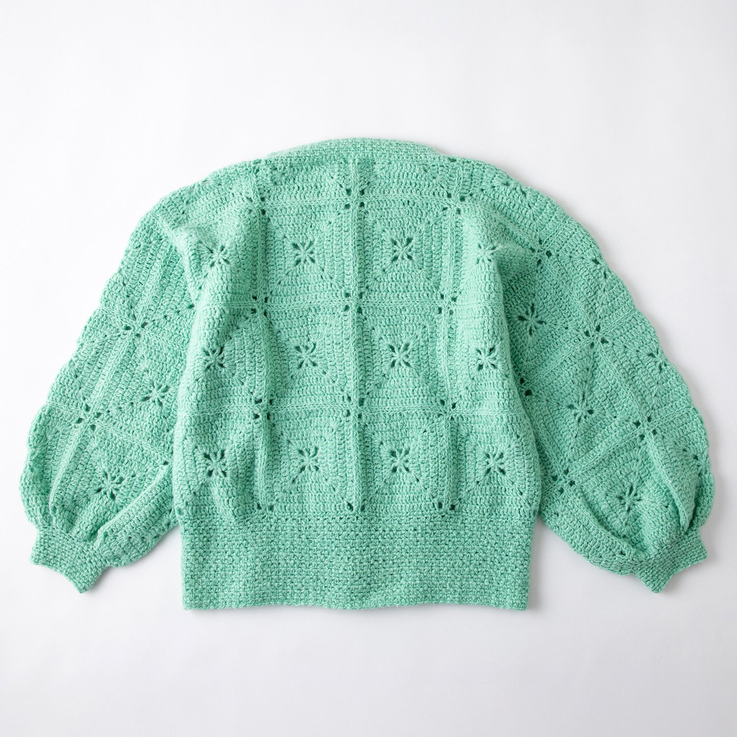 「モチーフつなぎのカーディガン」材料セット