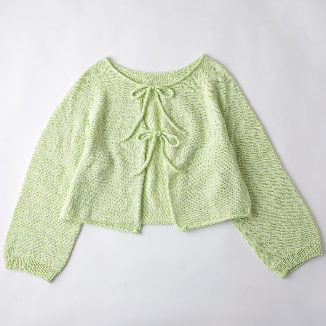 「アイコードのリボンカーディガン」材料セット