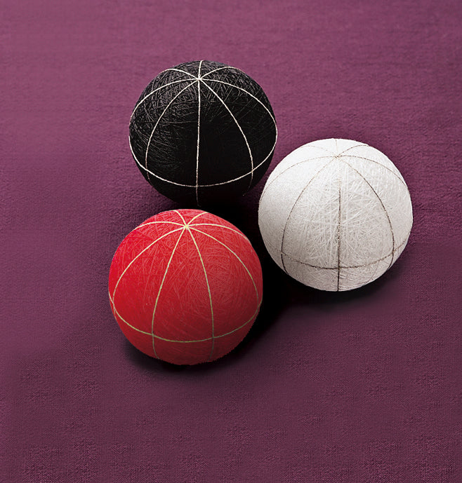 Pre-cut temari ball core