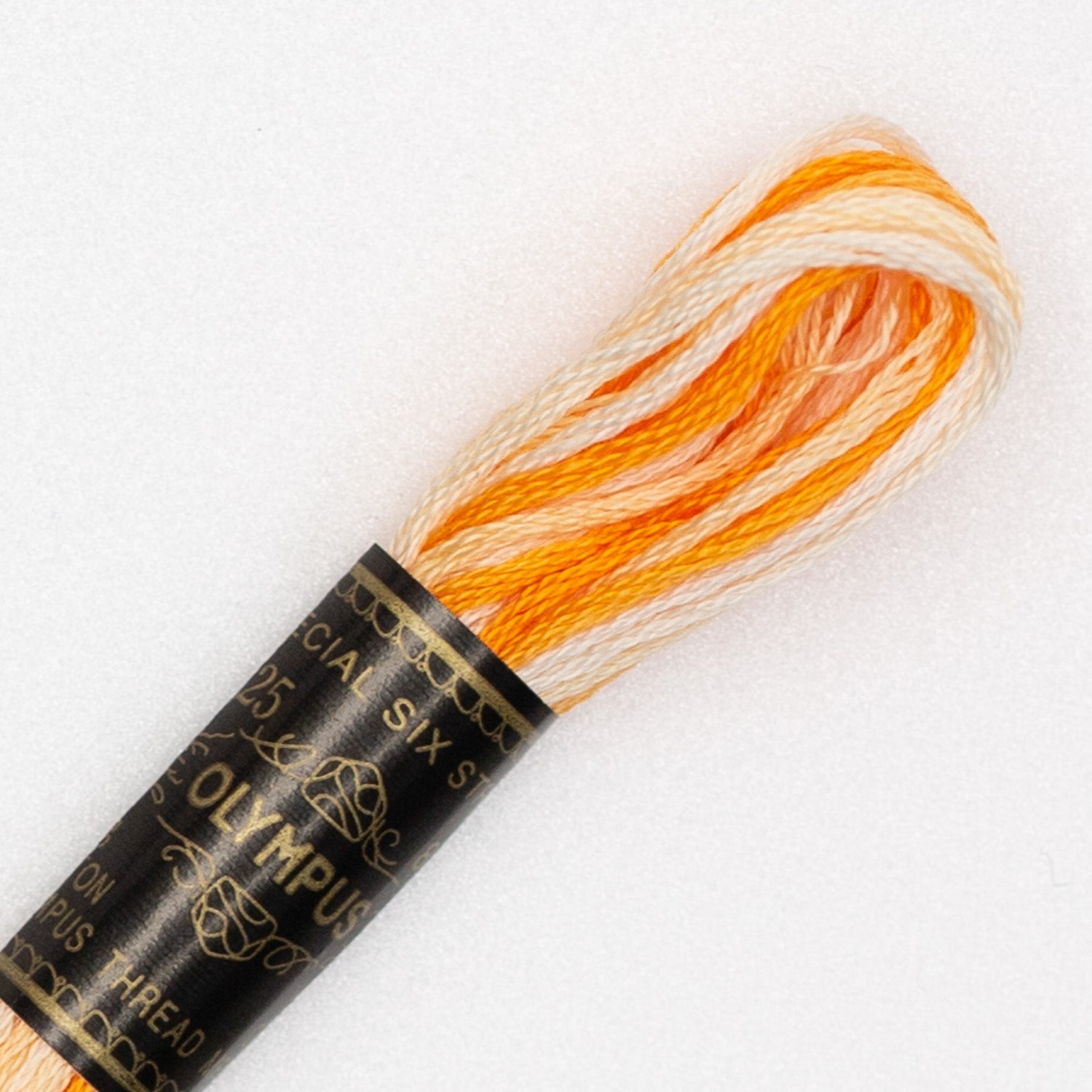 No. 25 embroidery thread, blur