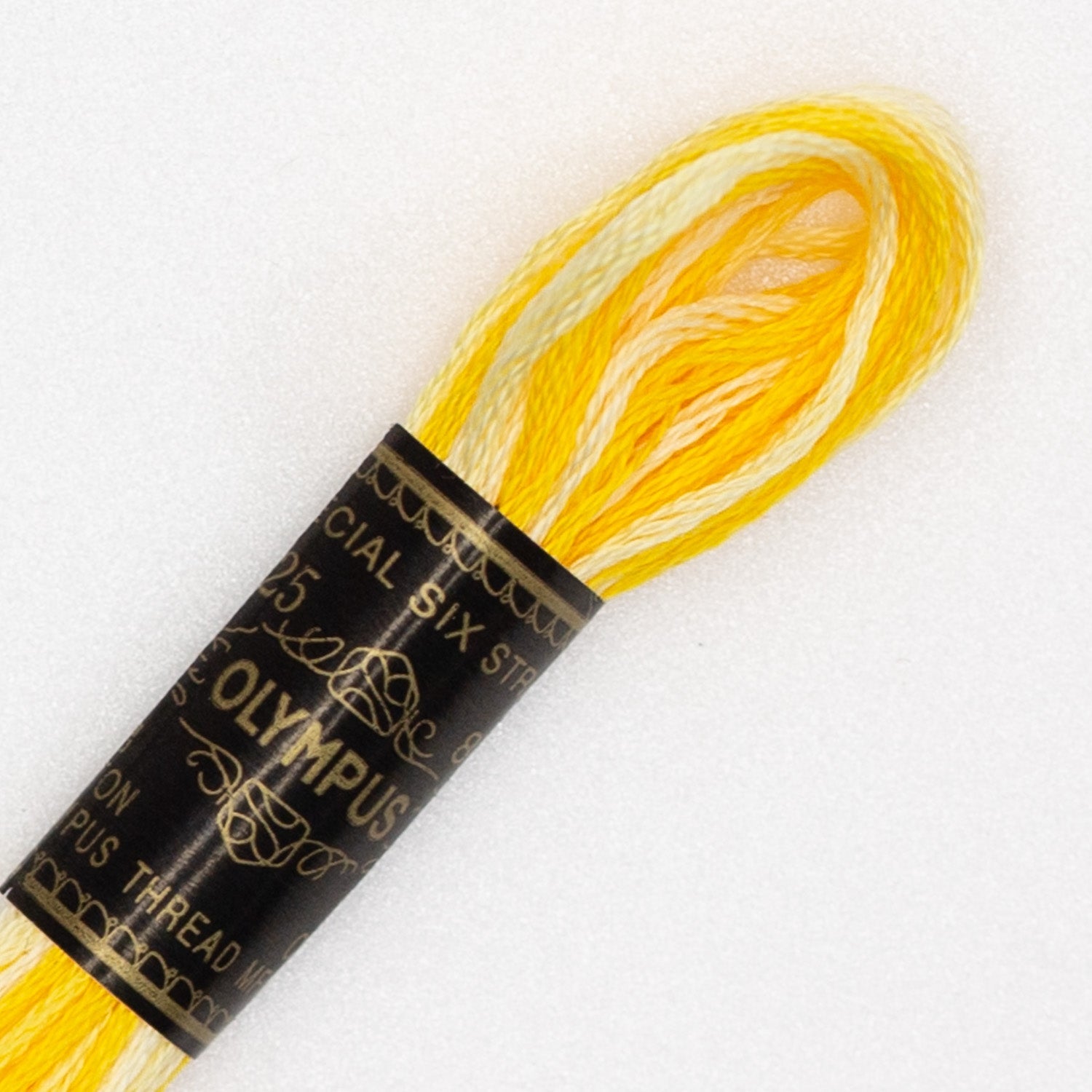 No. 25 embroidery thread, blur