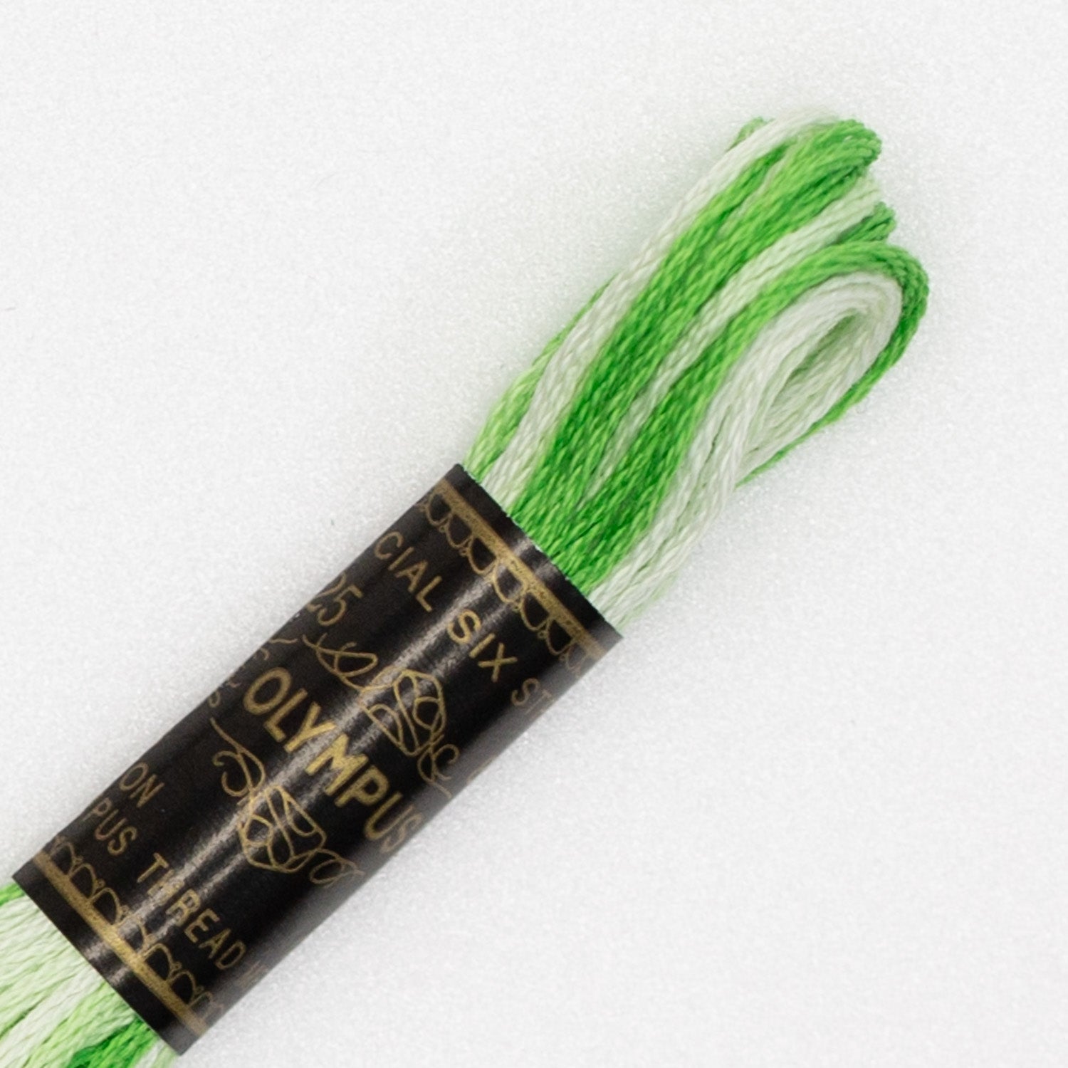 No. 25 embroidery thread, blur