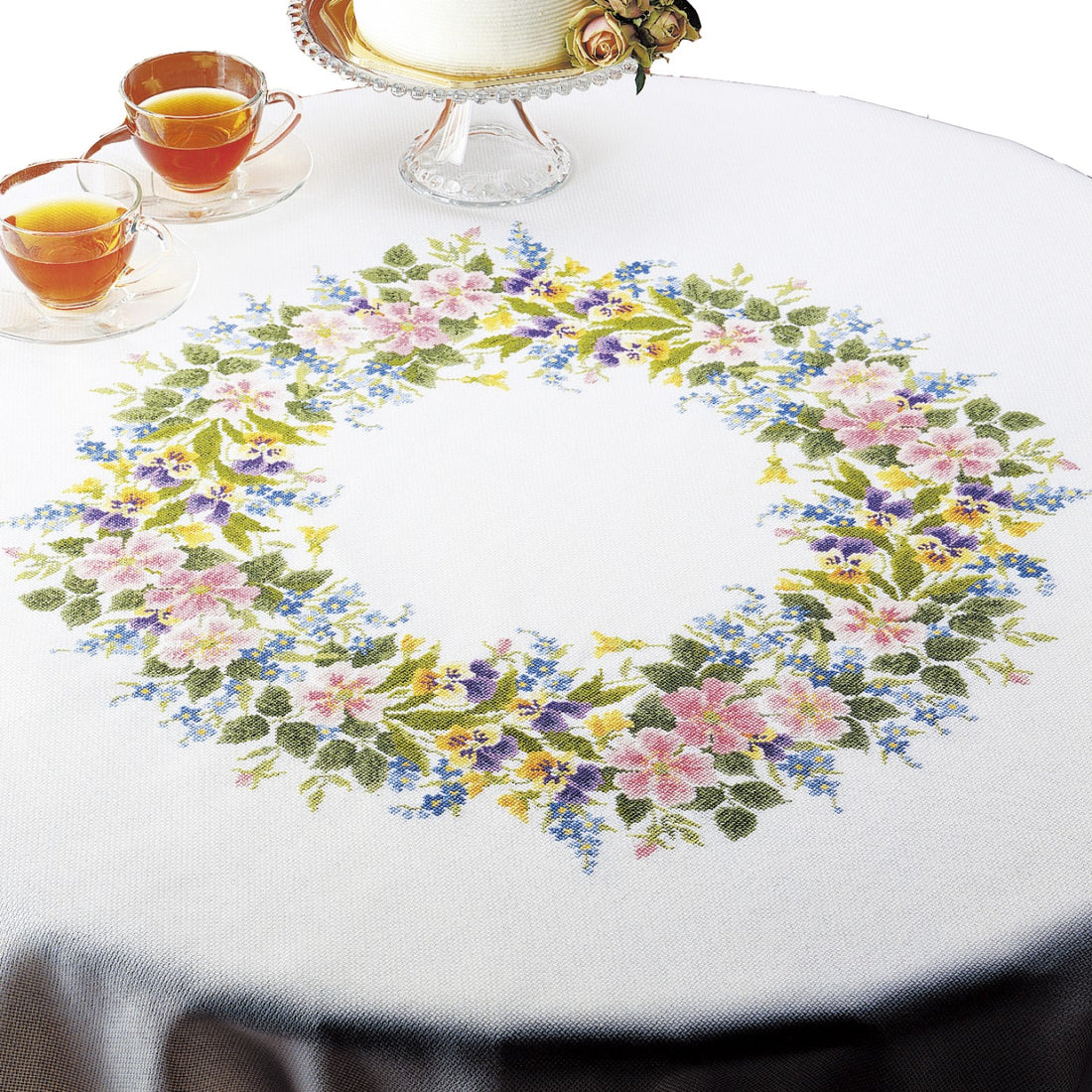 No.1187 Wild rose tablecloth