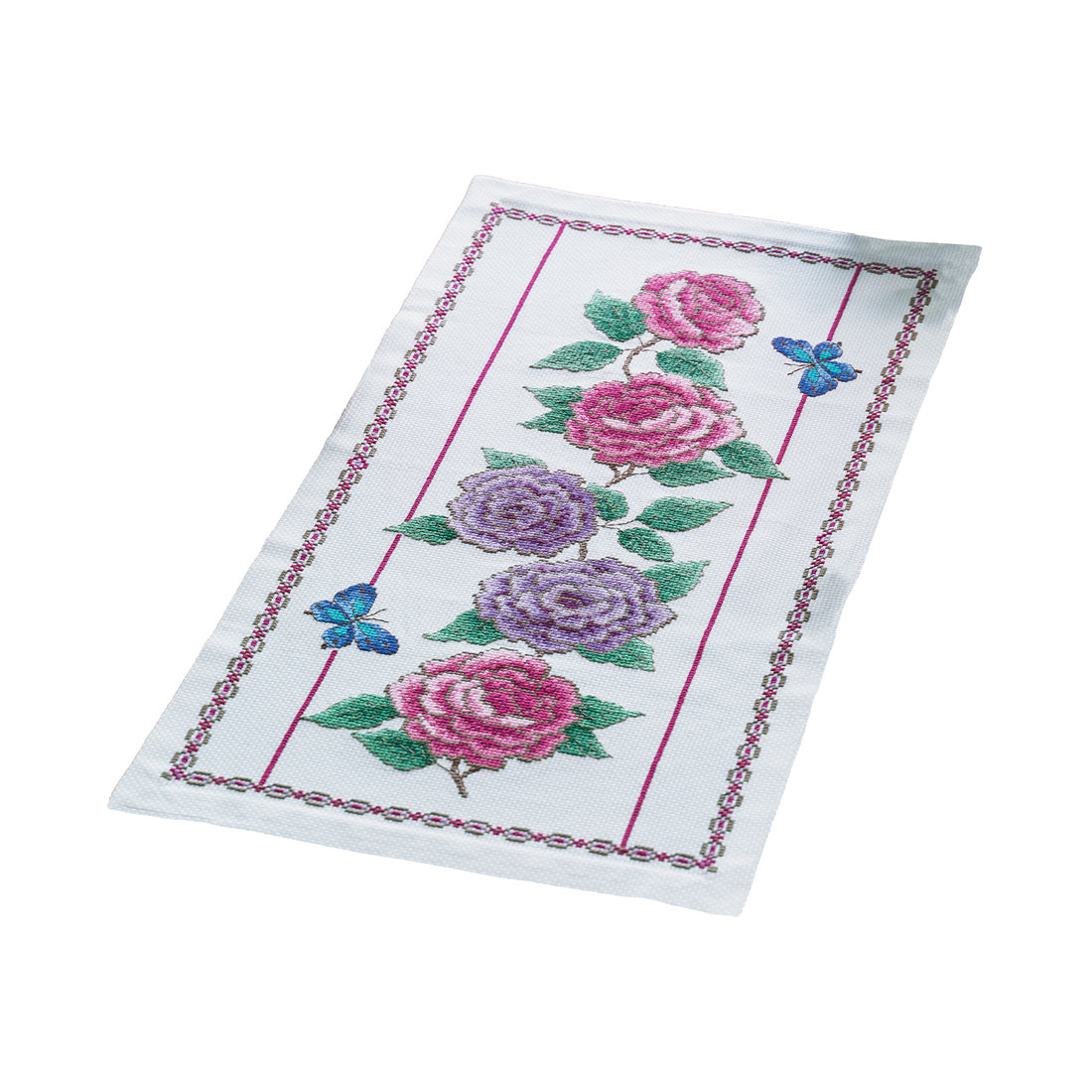 No.1200 Old rose and butterfly