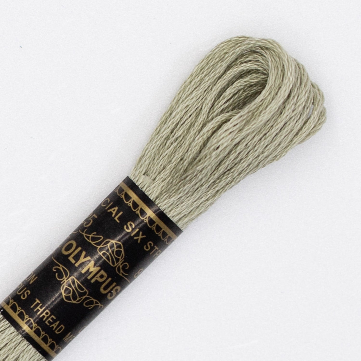 No. 25 embroidery thread, grey