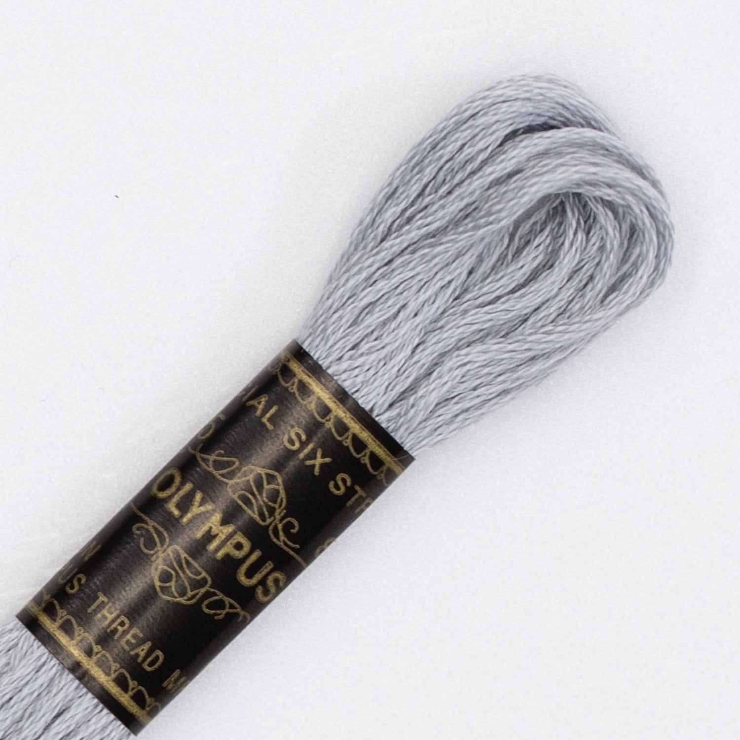 No. 25 embroidery thread, grey