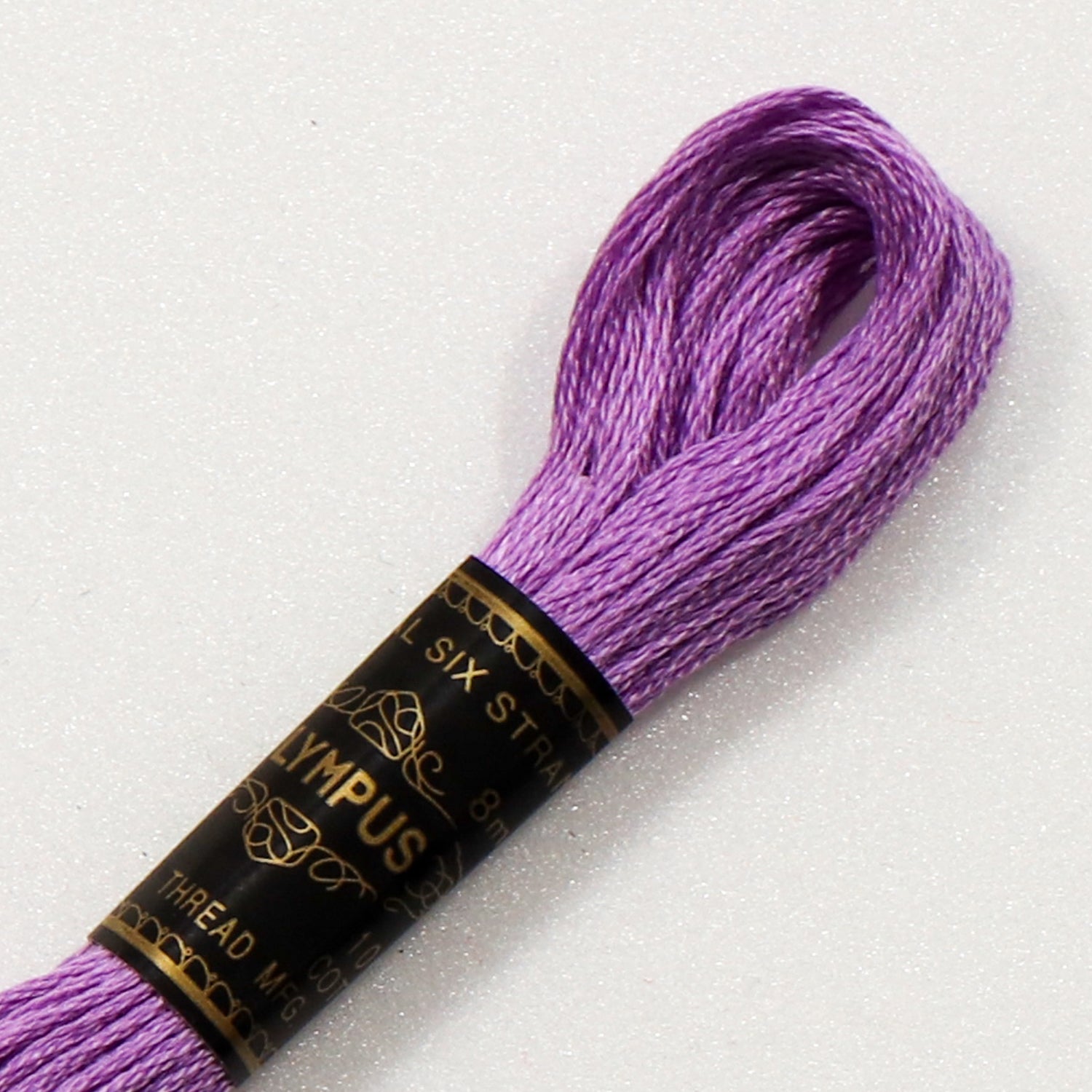 No. 25 embroidery thread, purple