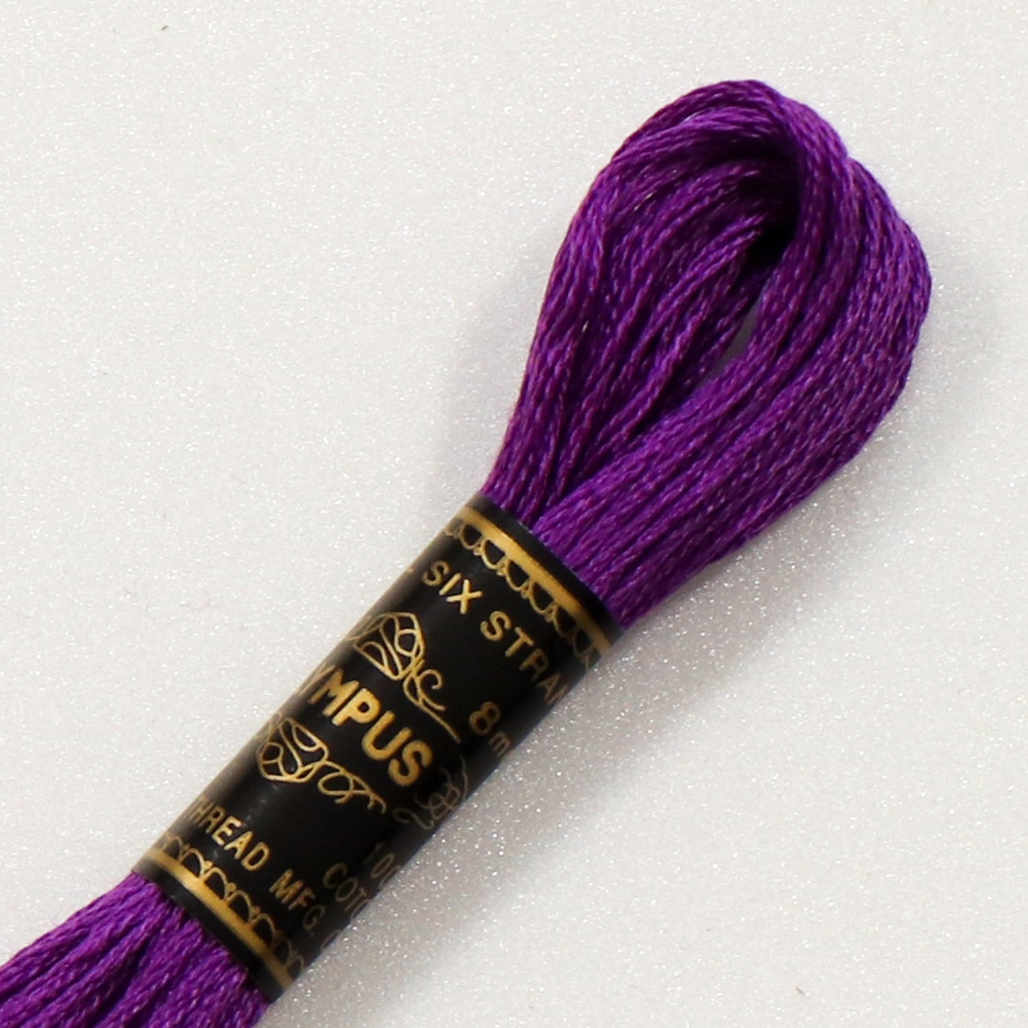 No. 25 embroidery thread, purple