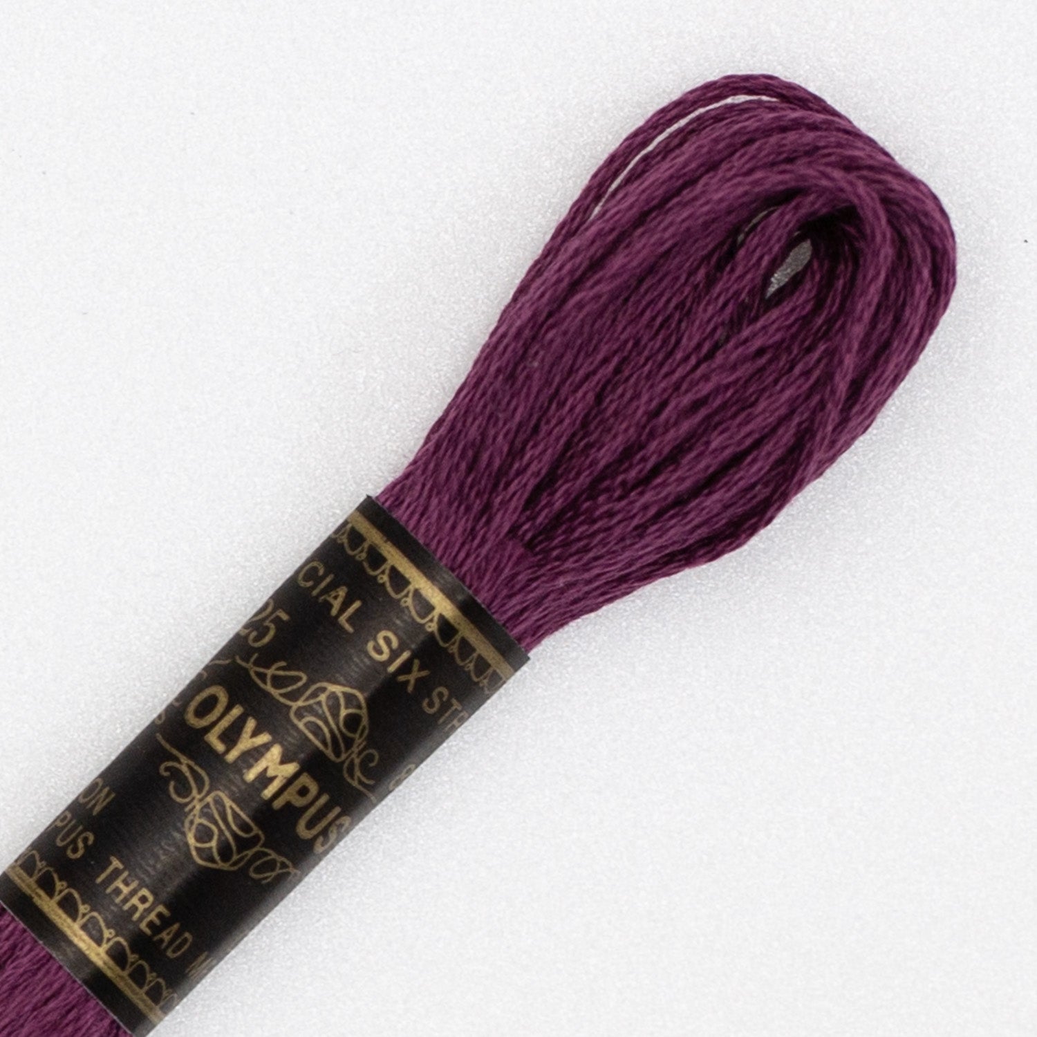 No. 25 embroidery thread, purple