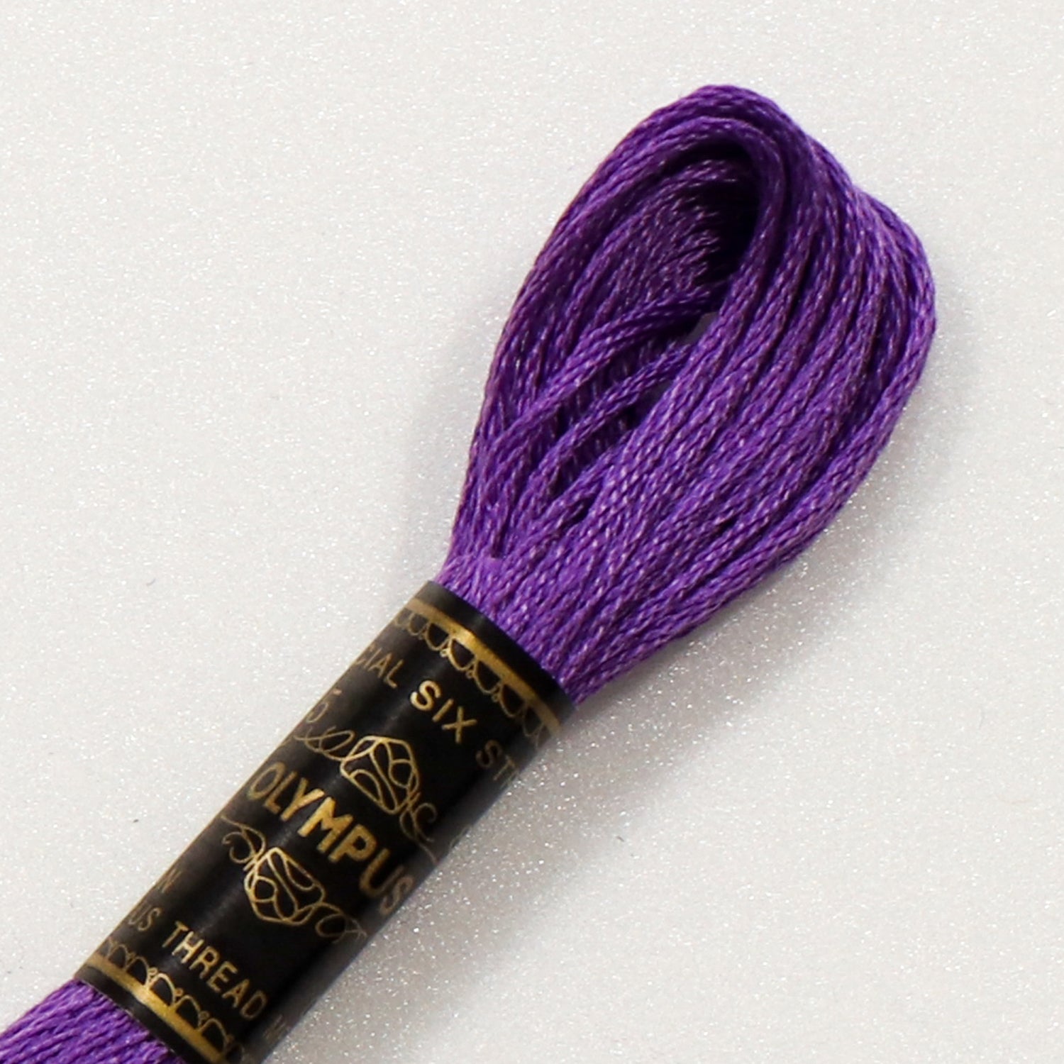 No. 25 embroidery thread, purple