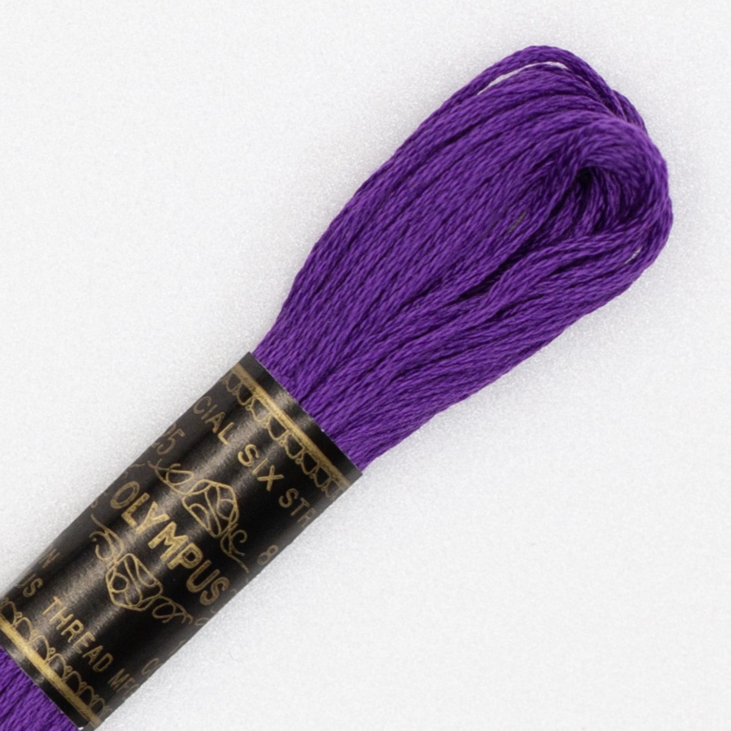 No. 25 embroidery thread, purple